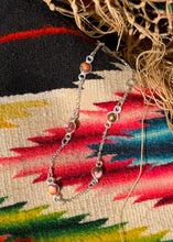 Load image into Gallery viewer, Pink Dahlia Dainty Pony Club Bracelet - Turnback Pony ™ - Necklace