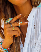 Load image into Gallery viewer, Veya Diamond Cross Necklace