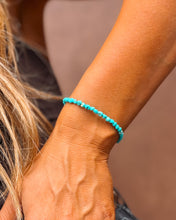 Load image into Gallery viewer, 4-5mm Turquoise Nugget Bracelet