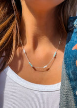 Load image into Gallery viewer, Kendall Diamond Necklace Silver - Turnback Pony ™ - Necklace
