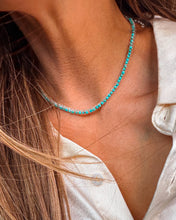 Load image into Gallery viewer, Turquoise Tennis Necklace