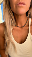 Load image into Gallery viewer, 4mm Rondelle Navajo Style Pearl Necklace - Turnback Pony ™ - Necklaces
