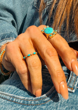 Load image into Gallery viewer, Gold Sunlit Ring - Turnback Pony ™ - Rings