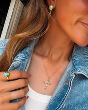 Load image into Gallery viewer, Veya Silver Cross Necklace