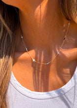 Load image into Gallery viewer, Dainty White Buffalo Pony Club Necklace - Turnback Pony ™ - Necklace
