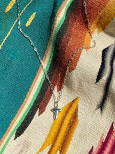 Load image into Gallery viewer, Sterling Silver Charm Letters - Turnback Pony ™ - Necklace