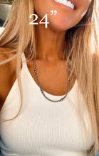 Load image into Gallery viewer, Small Multi Navajo Style Pearl Necklace - Turnback Pony ™ - Necklace
