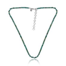 Load image into Gallery viewer, Turquoise Tennis Necklace