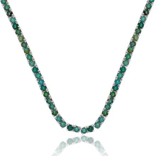 Load image into Gallery viewer, Turquoise Tennis Necklace