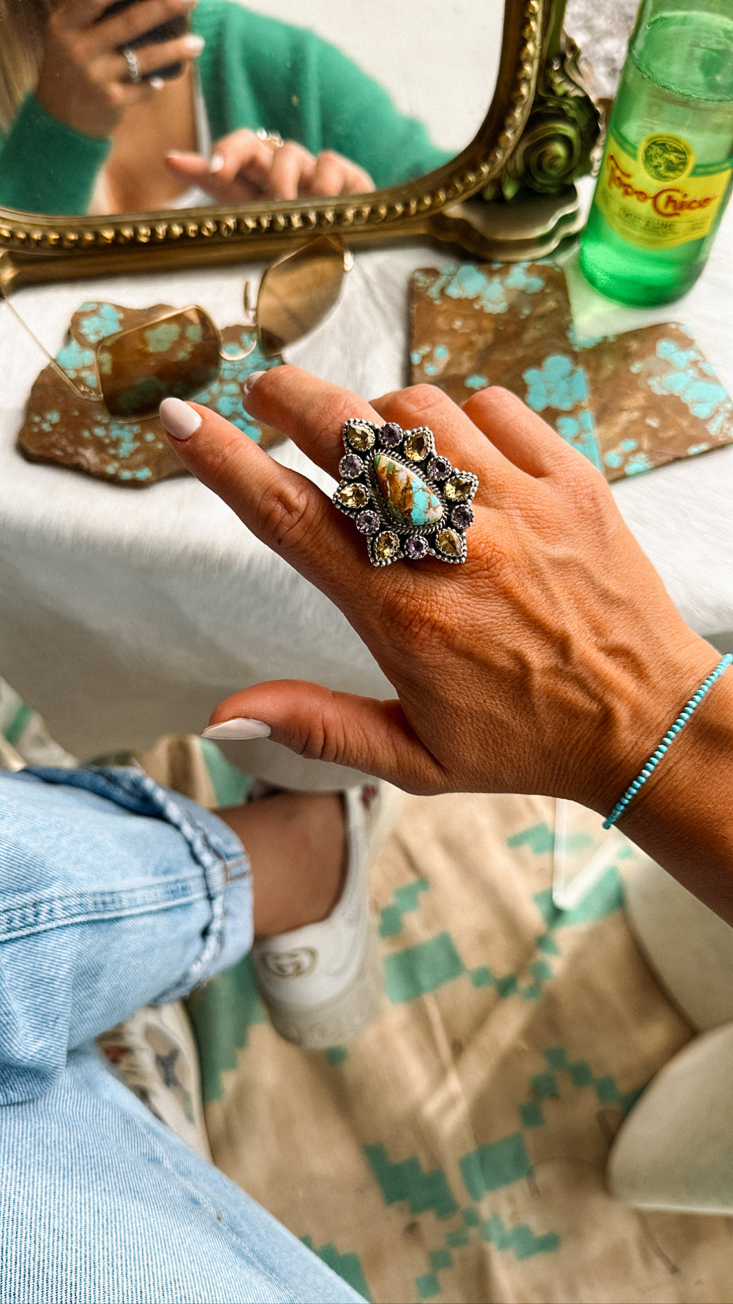 Wildflowers Ring - Turnback Pony ™ - Ring