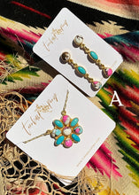 Load image into Gallery viewer, Lydia Set - Turnback Pony ™ - Necklace earring set
