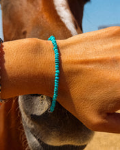 Load image into Gallery viewer, Chip Turquoise Bracelet/Anklet
