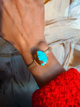 Load image into Gallery viewer, Moon Sage Gold Cuff
