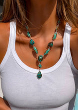 Load image into Gallery viewer, Dad’s 13 Patagonia Stone Necklace
