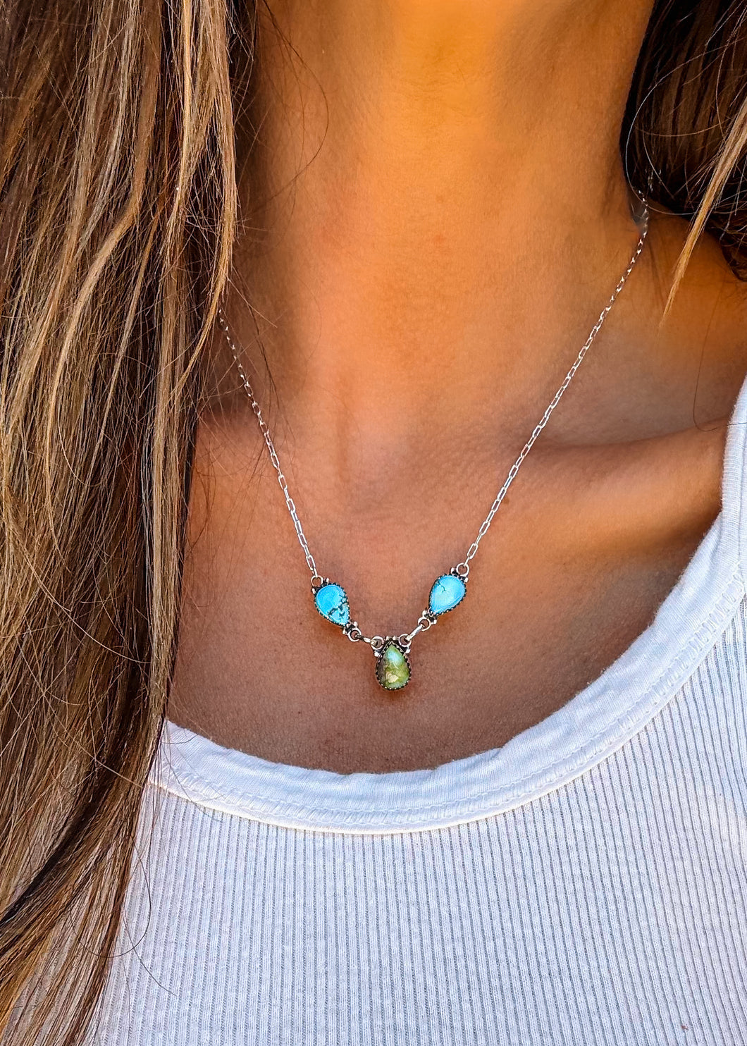 Greylin Necklace (Pick Your Stone)