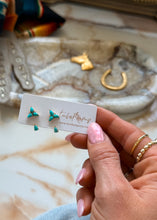 Load image into Gallery viewer, Kayce Studs - Turnback Pony ™ - Earring
