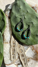 Load image into Gallery viewer, Trinity Navajo Pearl Style Earrings - Turnback Pony ™ - Earrings
