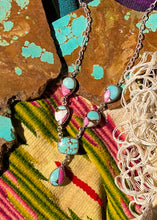 Load image into Gallery viewer, Lucky Charm Necklace (Pick Your Stones) - Turnback Pony ™ - Necklaces
