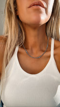 Load image into Gallery viewer, 18” Small Multi Navajo Style Pearl Necklace - Turnback Pony ™ - Necklace
