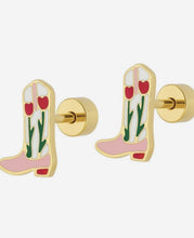Load image into Gallery viewer, Tulip Cowgirl Screwback Studs
