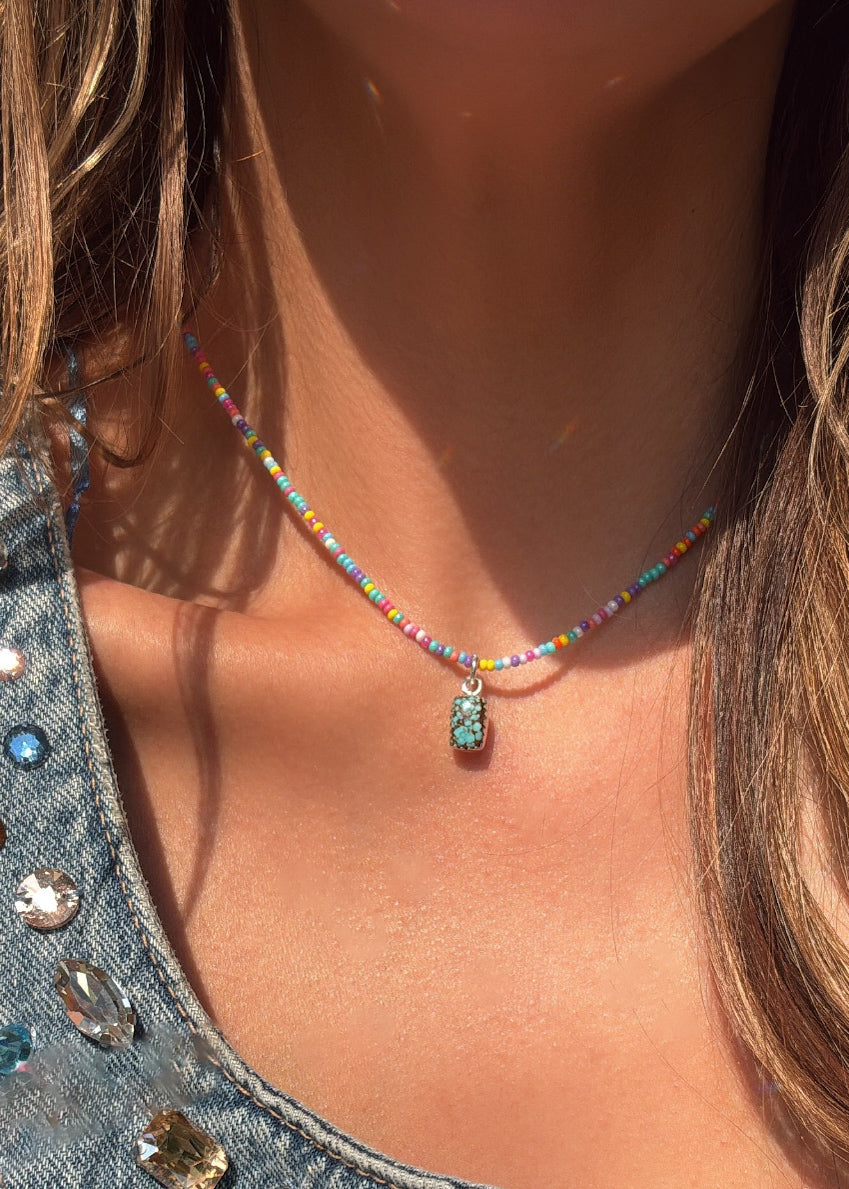 Camille Necklace Pick Your Stone - Turnback Pony ™ - Necklace