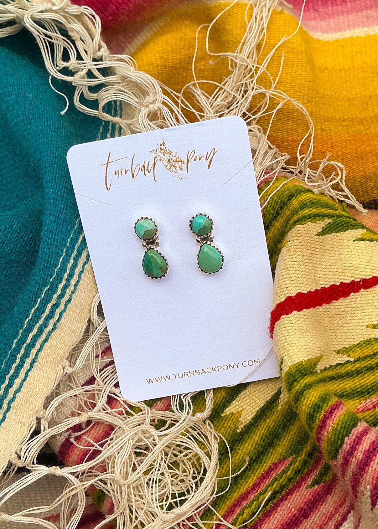 Holstein Studs - Turnback Pony ™ - Earrings