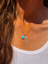 Load image into Gallery viewer, It Is Well Sterling Cross Necklace - Turnback Pony ™ - NECK
