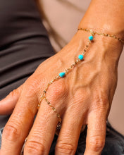 Load image into Gallery viewer, 3 Stone Hand Chain
