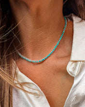 Load image into Gallery viewer, Turquoise Tennis Necklace
