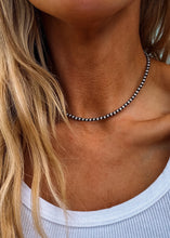Load image into Gallery viewer, 4mm 12 inch Navajo Style Pearls
