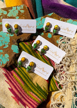Load image into Gallery viewer, Sunrise Earrings (Pick Your Stone) - Turnback Pony ™ - Earrings
