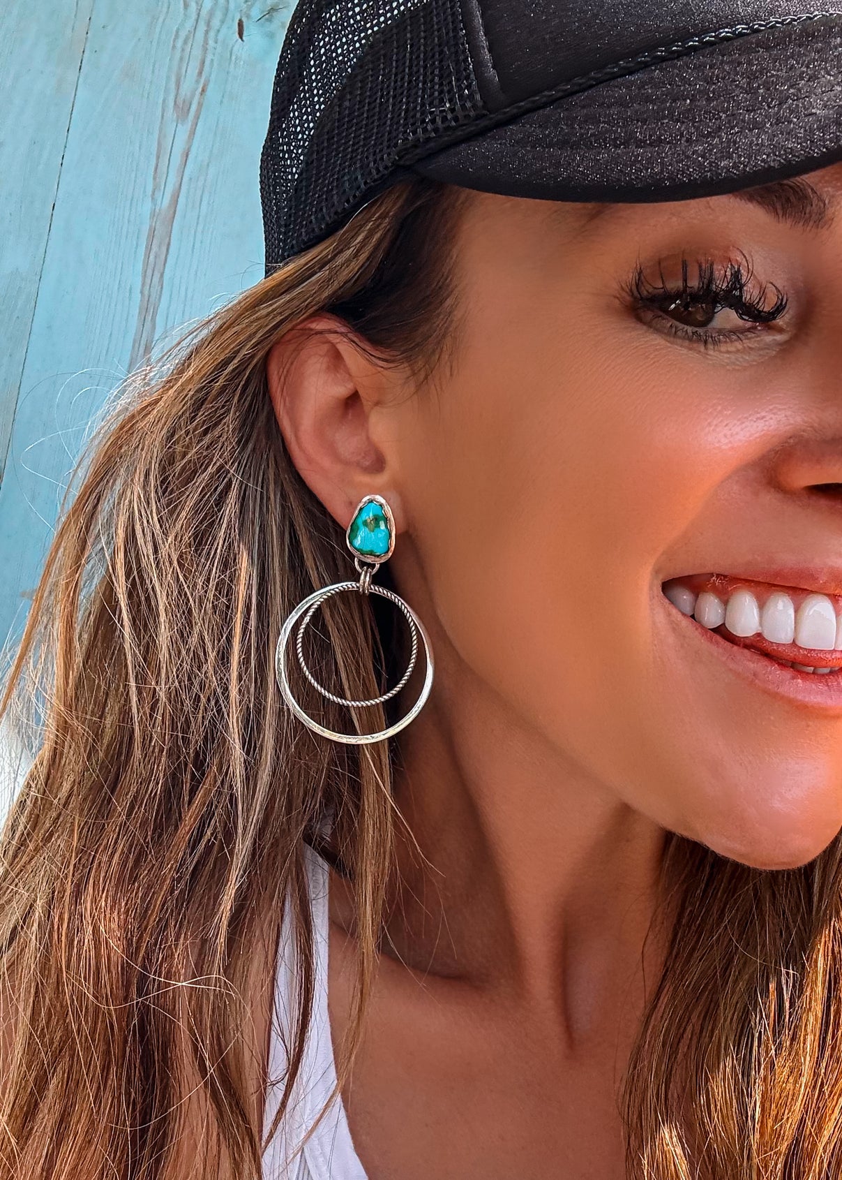 Honeydew Hoops - Turnback Pony ™ - Earrings