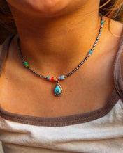 Load image into Gallery viewer, Little Girl Kora Pearl and Opal Necklace

