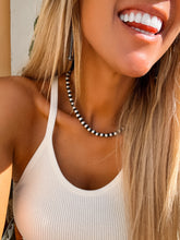 Load image into Gallery viewer, 16” 8mm Navajo Style Pearl Necklace - Turnback Pony ™ - 
