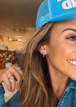 Load image into Gallery viewer, Ally Turquoise Huggies - Turnback Pony ™ - Huggies
