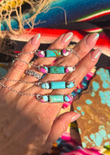 Load image into Gallery viewer, Glitter Necklace (Pick your Stone) - Turnback Pony ™ - Necklace
