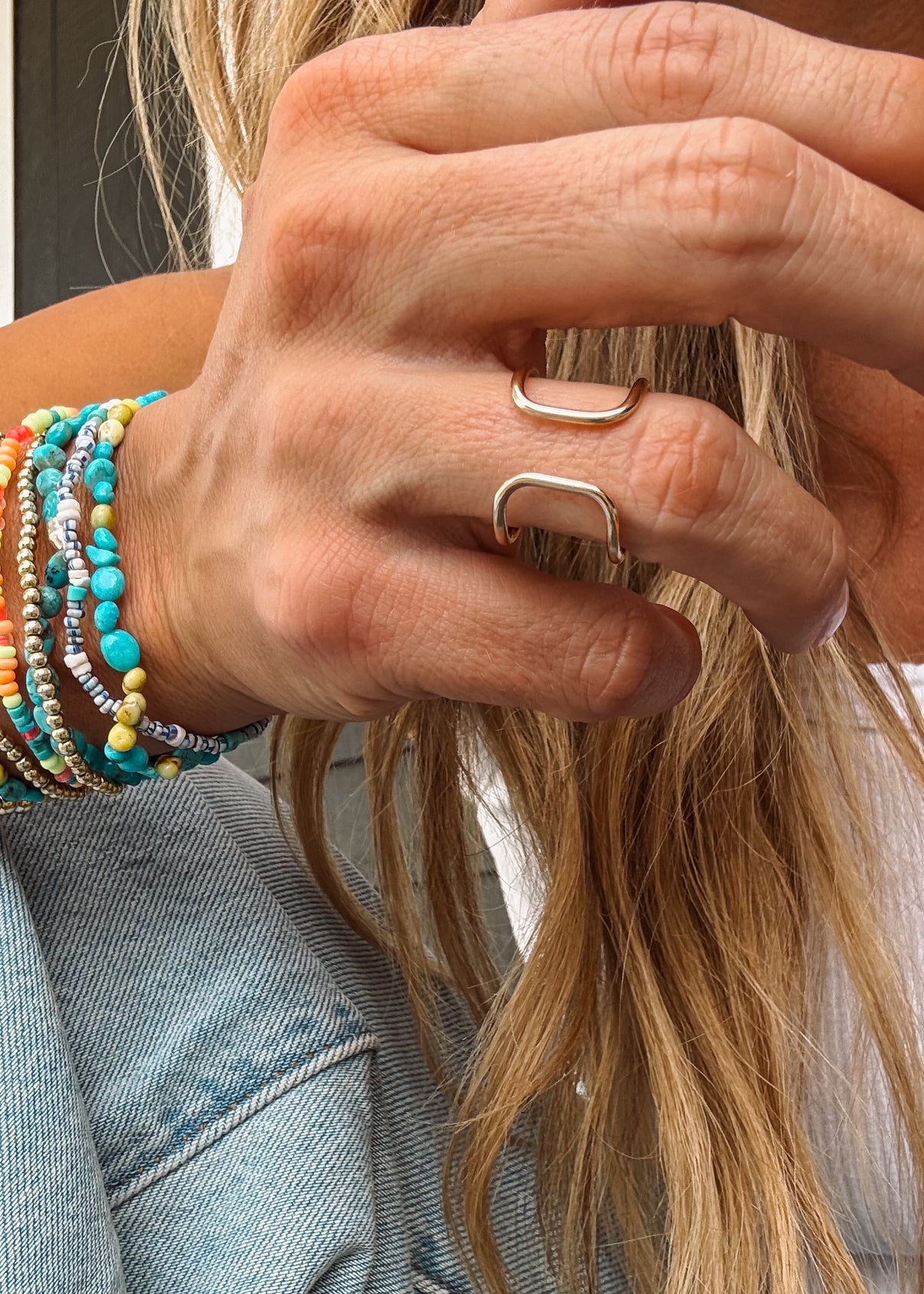 Double Gold Ring - Turnback Pony ™ - Ring