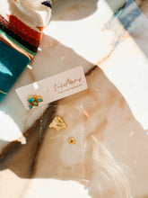 Load image into Gallery viewer, Serape Gold Studs
