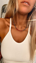 Load image into Gallery viewer, 4mm Red Spiny Oyster Navajo Style Pearls Necklace - Turnback Pony ™ - Necklace
