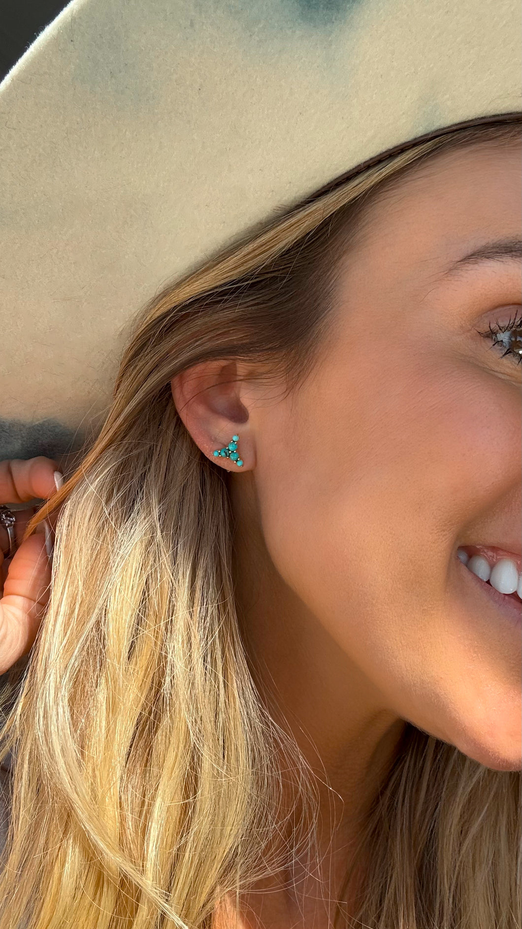 Elena Gold Studs