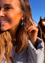 Load image into Gallery viewer, Tawny Hoops - Turnback Pony ™ - Earring
