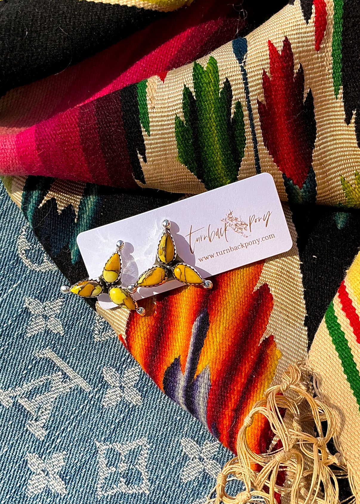 Corydalis Studs - Turnback Pony ™ - Earrings