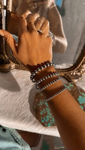 Load image into Gallery viewer, Lundy Navajo Style Pearls Bracelet - Turnback Pony ™ - Bracelet
