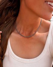 Load image into Gallery viewer, 4mm Navajo Style Pearls - Turnback Pony ™ - Necklace
