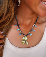 Load image into Gallery viewer, MULTI STONE PEARL Necklace - Turnback Pony ™ - Necklace
