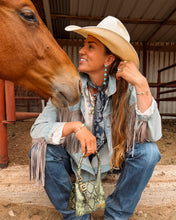 Load image into Gallery viewer, MULTI STONE PEARL Necklace - Turnback Pony ™ - Necklace
