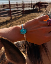 Load image into Gallery viewer, Roselee Cuff - Turnback Pony ™ - Bracelet
