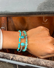 Load image into Gallery viewer, Tia Turquoise Bracelet - Turnback Pony ™ - Bracelets
