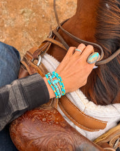 Load image into Gallery viewer, Tia Turquoise Bracelet - Turnback Pony ™ - Bracelets
