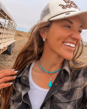 Load image into Gallery viewer, Dekalb Navajo Style Pearl Necklace - Turnback Pony ™ - 
